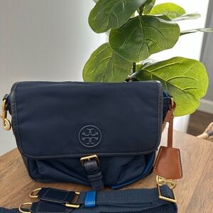Tory Burch Navy Blue Crossbody Bag